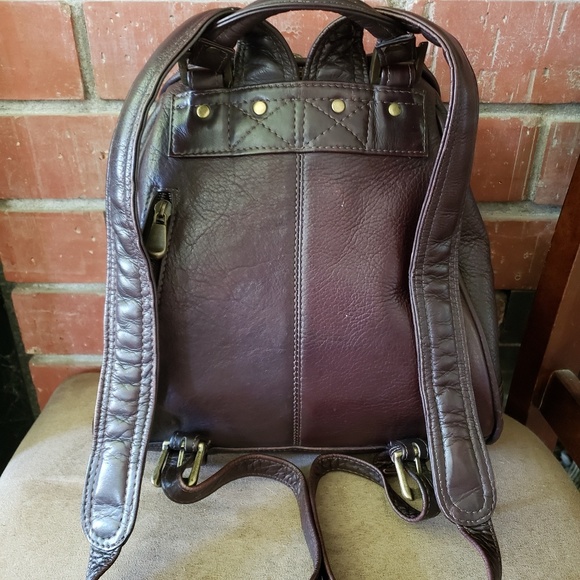Le Donne Genuine Soft Leather Backpack main image 5